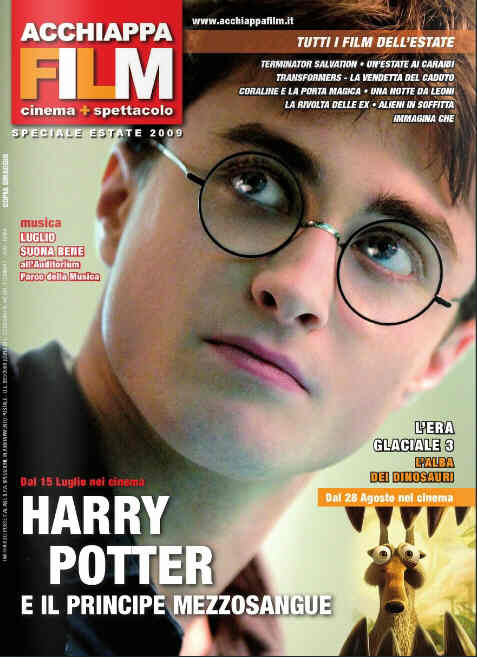 ACCHIAPPA FILM magazine side cover June 2009