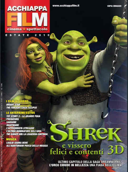 ACCHIAPPA FILM magazine side cover June 2010