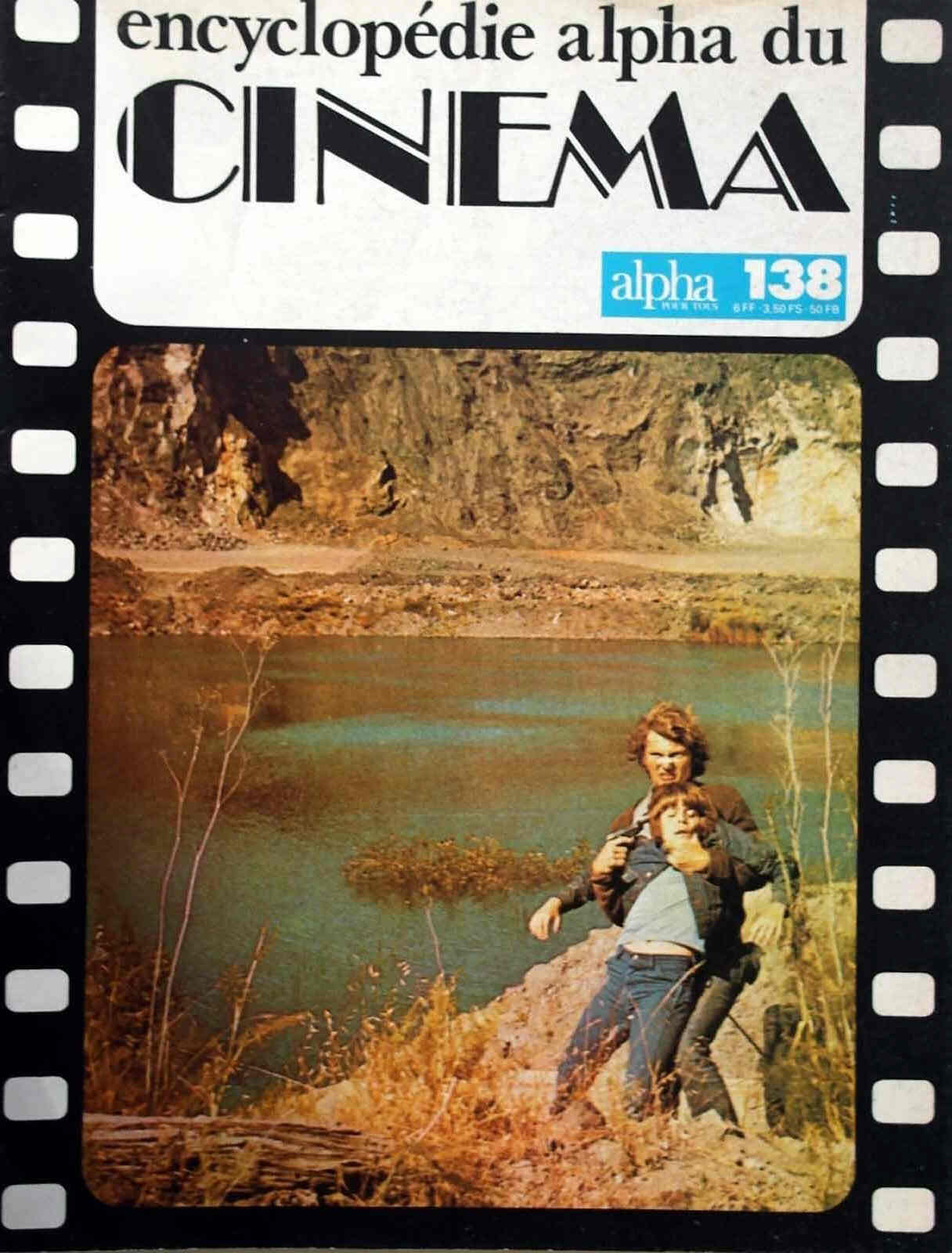 ENCYCLOPEDIE ALPHA DU CINEMA magazine side cover Issue 138  1978