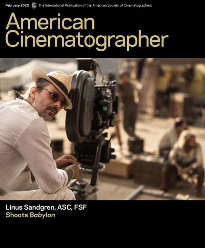 AMERICAN CINEMATOGRAPHER magazine cover  February 2023