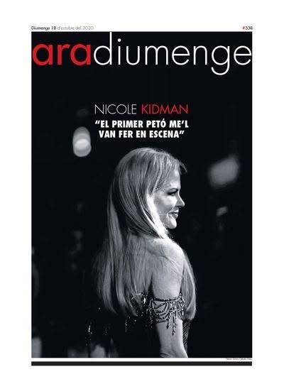 ARA DIUMENGE magazine side cover 18 October 2020