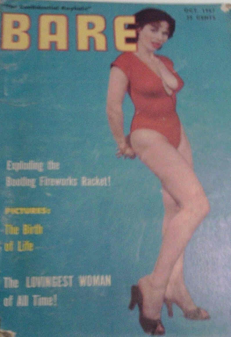 BARE magazine side cover October 1957