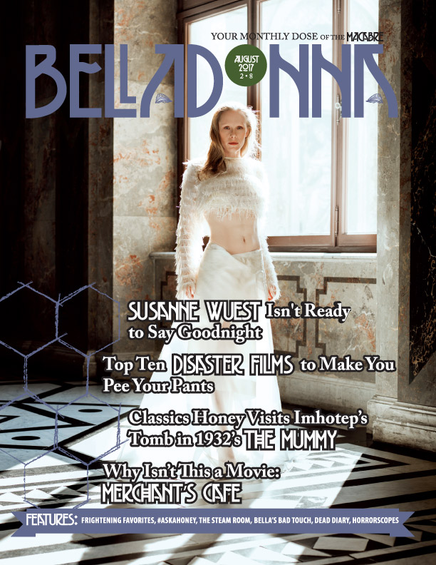 BELLADONNA magazine side cover August 2017