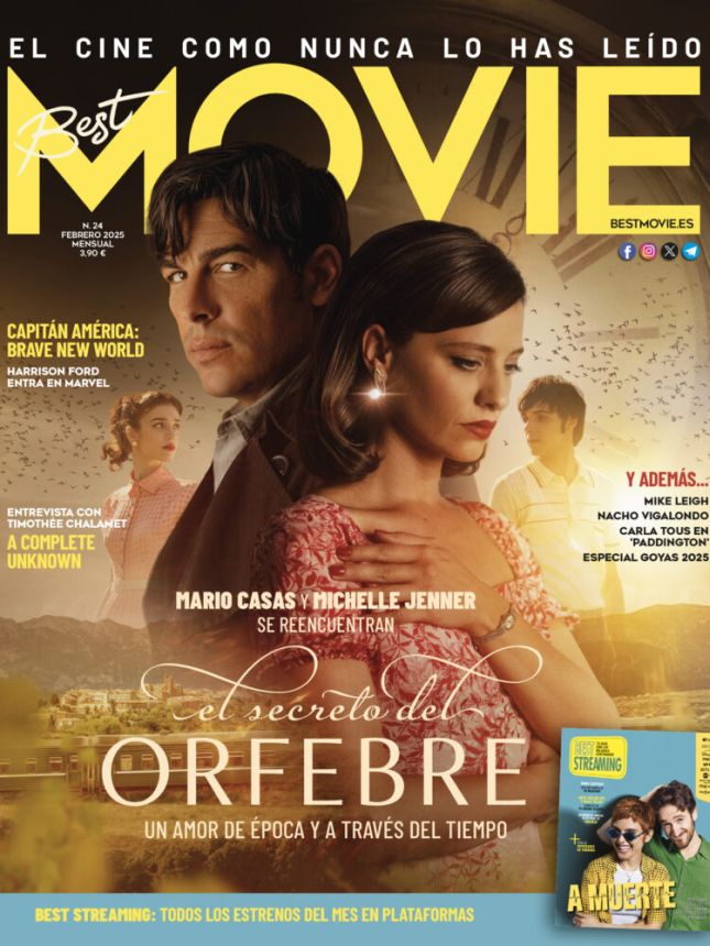 BEST MOVIE SPAIN magazine side cover  February 2025