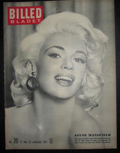 BILLED BLADET magazine side cover 11 May 1957