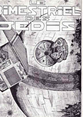 BIMESTRIEL DES JEDIS  magazine cover Issue 3   1985