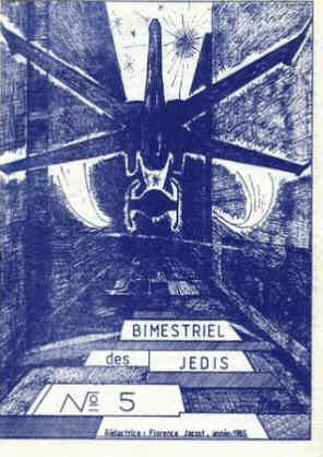 BIMESTRIEL DES JEDIS  magazine cover Issue 5   1985