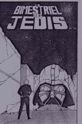 BIMESTRIEL DES JEDIS  magazine cover Issue 10   1986