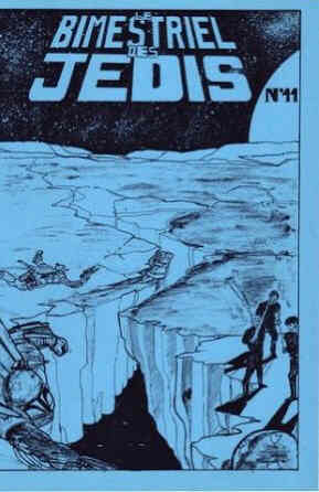 BIMESTRIEL DES JEDIS  magazine cover Issue 11   1986
