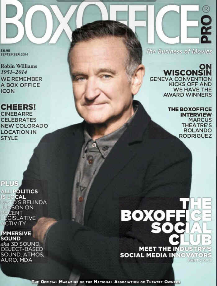 BOXOFFICE magazine side cover September 2014