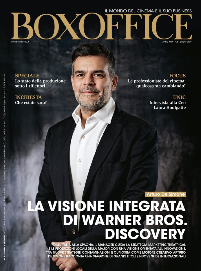 BOX OFFICE magazine cover  June 2025