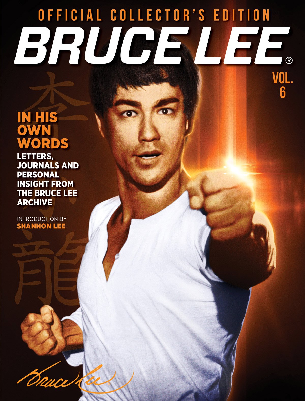 BRUCE LEE OFFICIAL magazine side cover Issue 6   2019