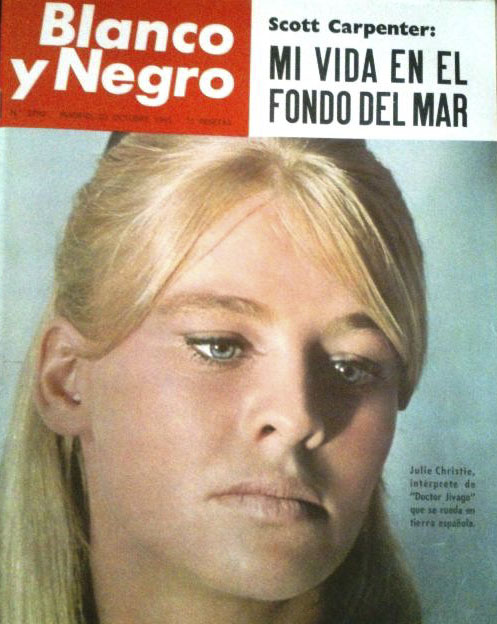 BLANCO Y NEGRO magazine side cover Issue 2790   1965