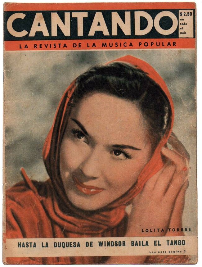 CANTANDO magazine cover Issue 23   1957