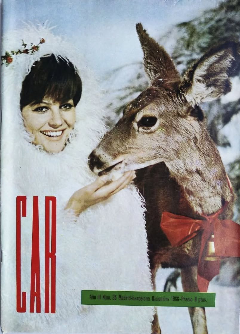 CAR (CADENA AZUL DE RADIODIFUSION) magazine side cover Issue 35  December 1966
