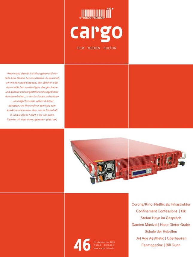 CARGO magazine side cover Issue 46  June 2020