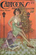 CARTOONS AND MOVIES magazine side cover December 1925