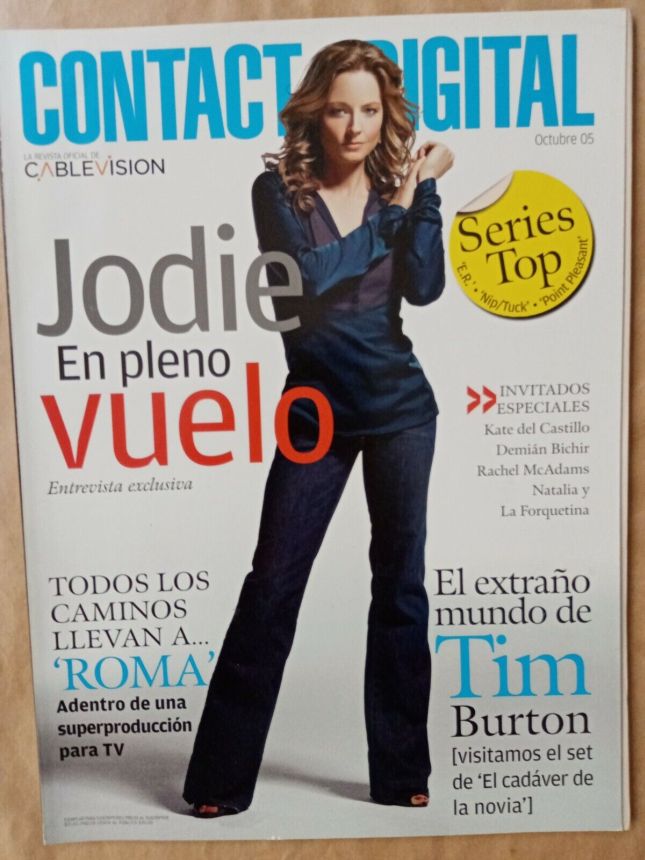 CONTACTO DIGITAL magazine cover  October 2005