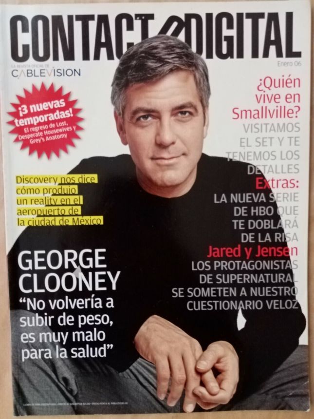 CONTACTO DIGITAL magazine cover  January 2006