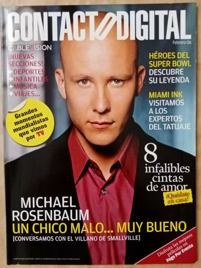 CONTACTO DIGITAL magazine cover  February 2006