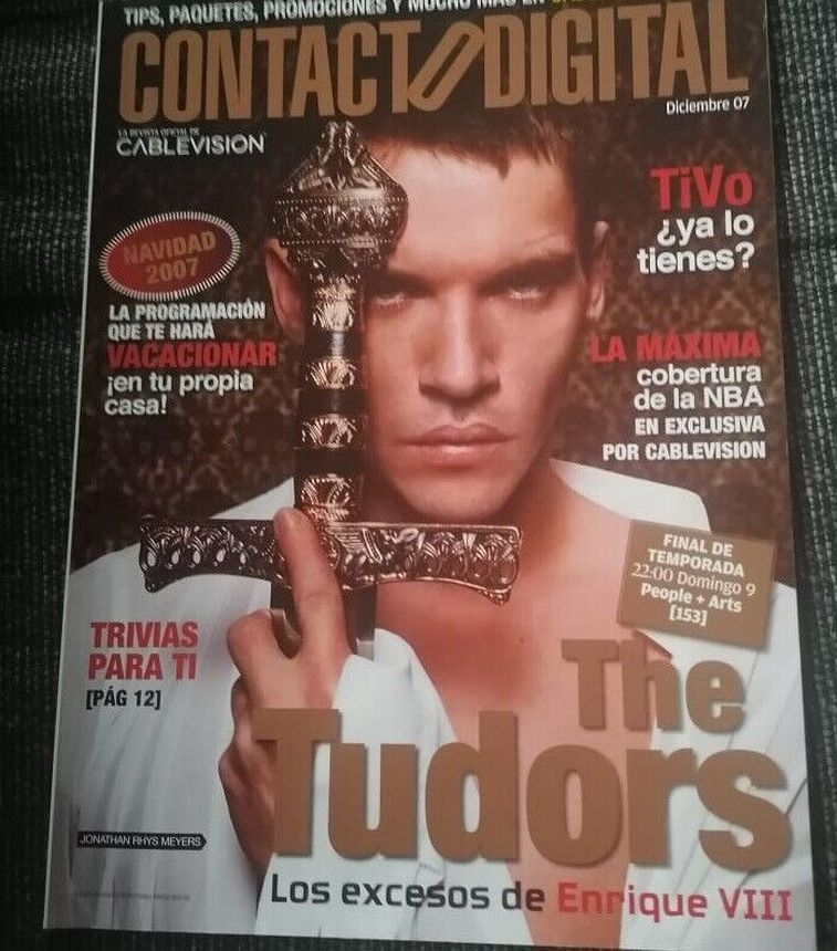 CONTACTO DIGITAL magazine cover  December 2007