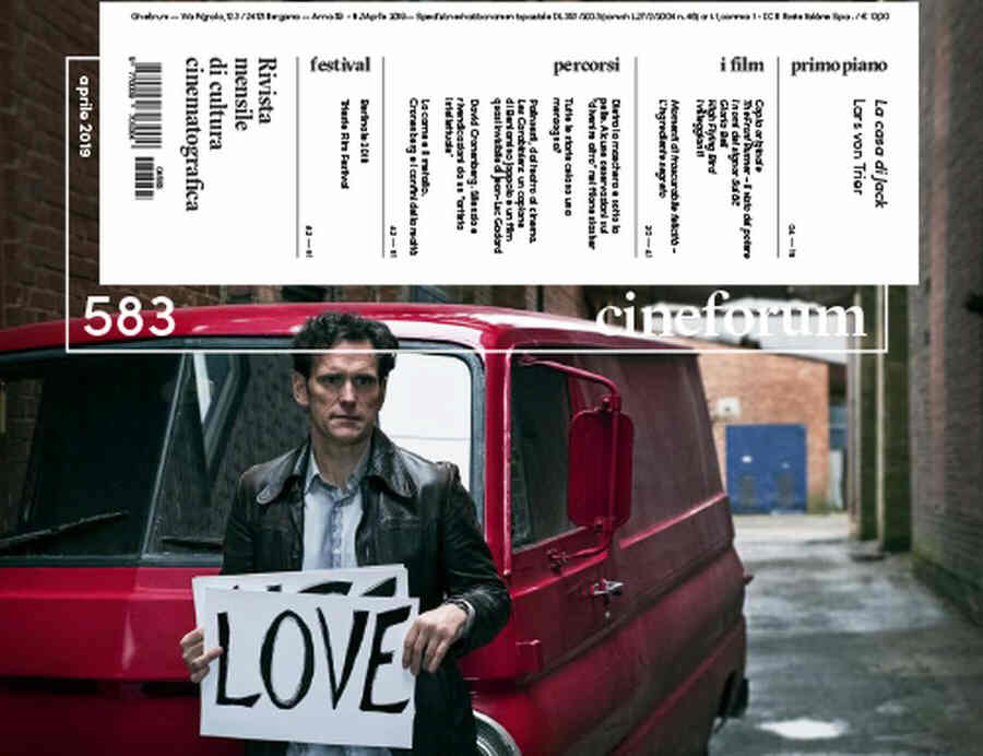 CINEFORUM magazine side cover Issue 583  April 2019