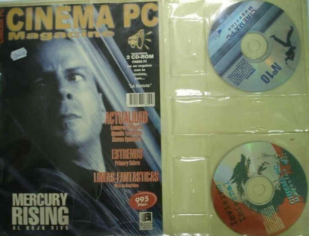 CINEMA PC magazine side cover Issue 10  