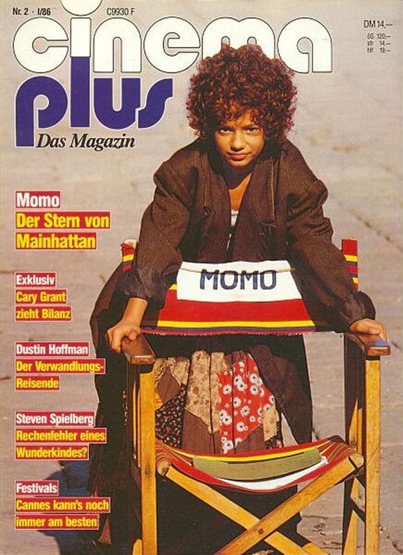CINEMA PLUS magazine side cover Issue 2 January 1986