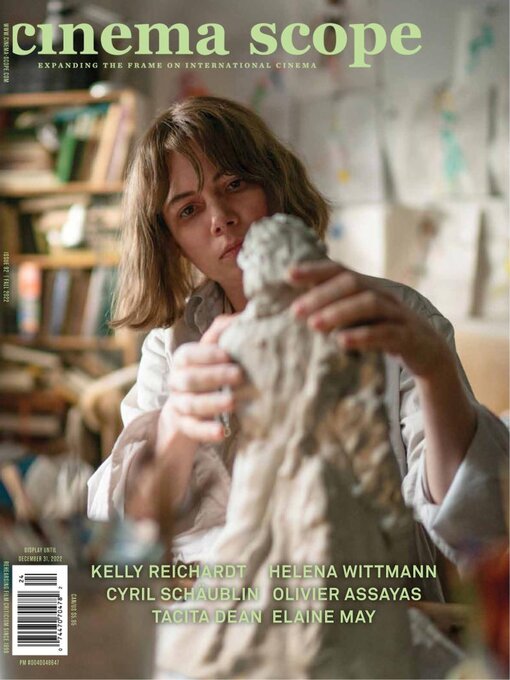 CINEMA SCOPE magazine side cover Issue 92 Fall 2022