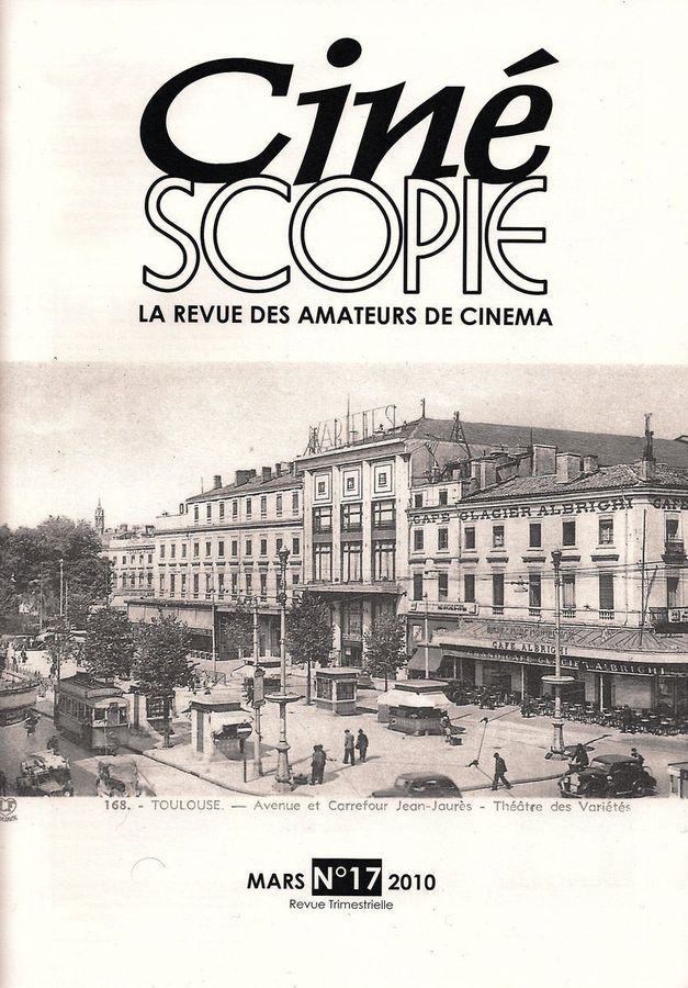 CINESCOPIE magazine side cover Issue 17 March/April/May 2010
