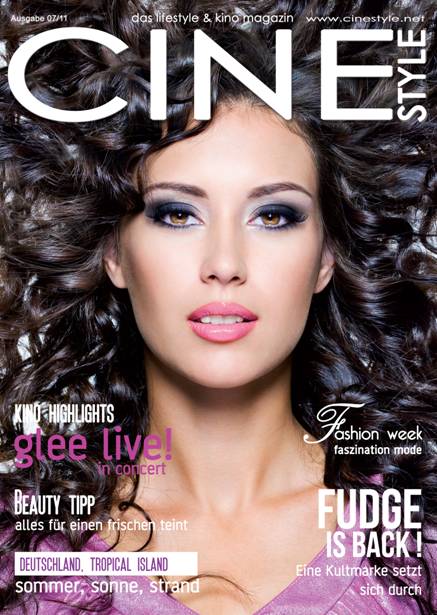 CINESTYLE magazine side cover July 2011