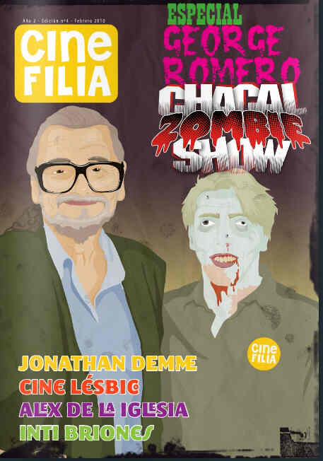 CINE FILIA magazine cover Issue 4 February 2010