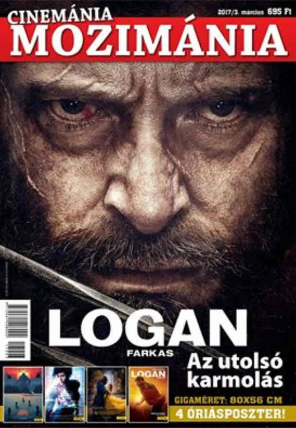 CINEMANIA MOZIMANIA magazine side cover March 2017