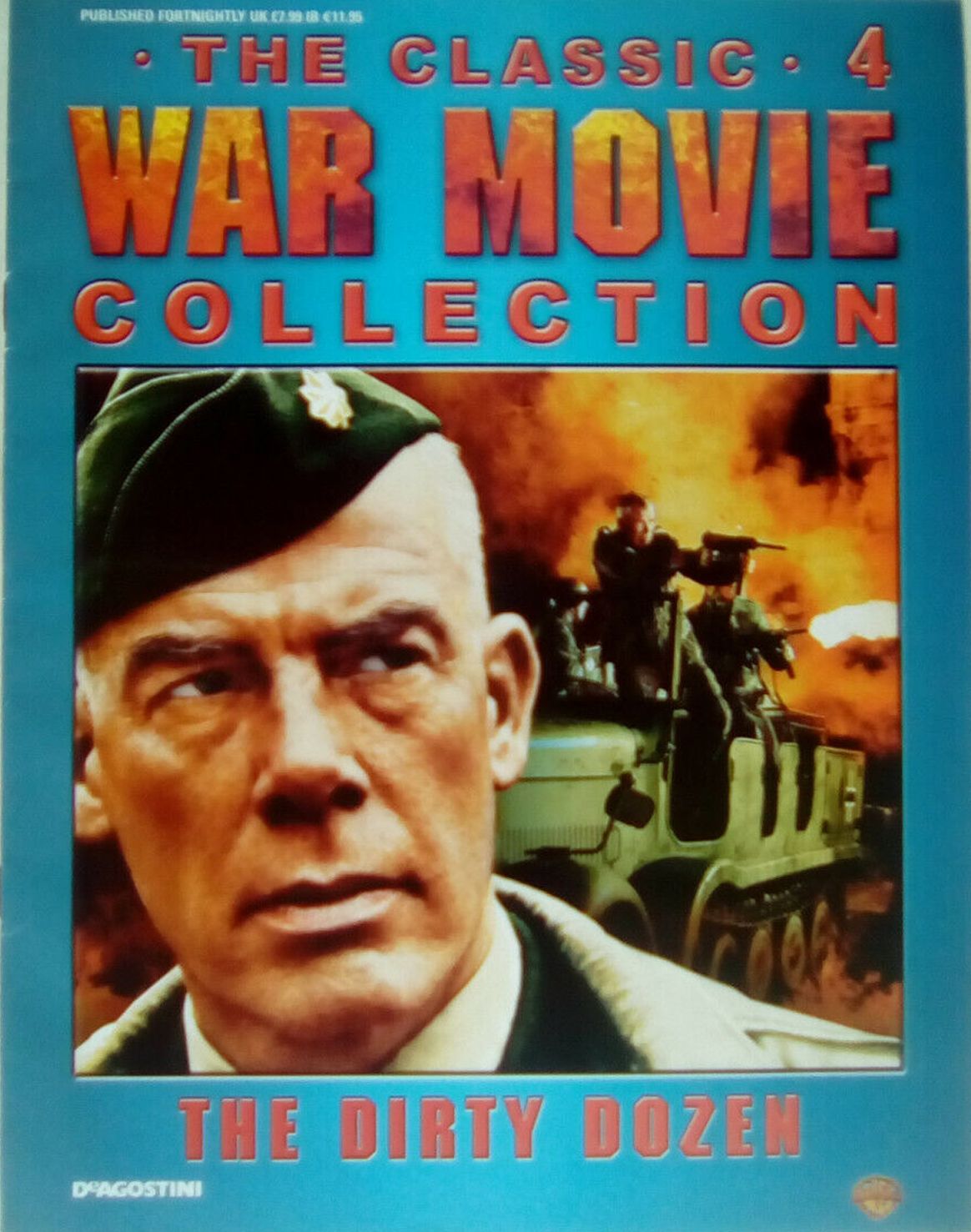 CLASSIC WAR MOVIE COLLECTION magazine side cover Issue 4   