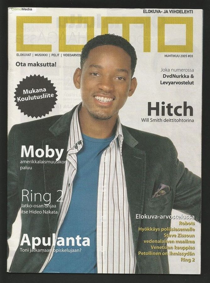 COMO magazine cover  March 2005