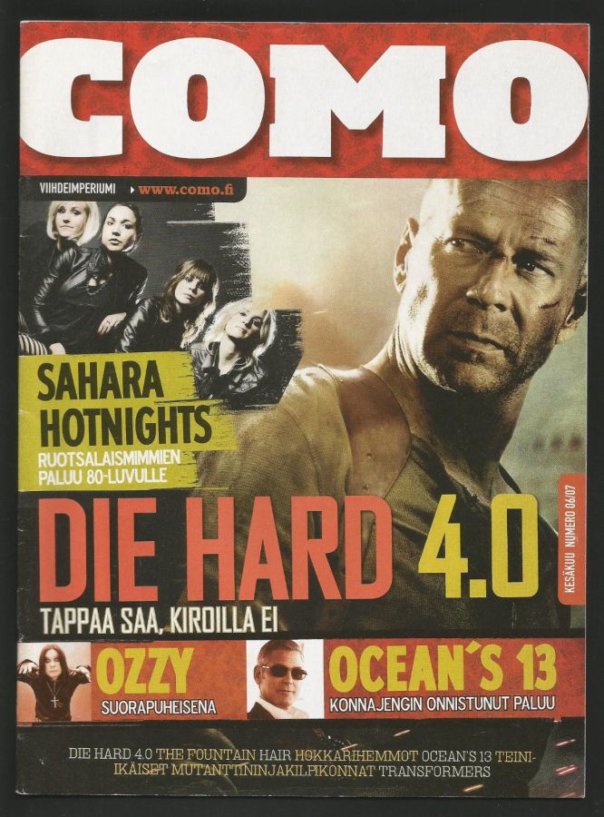 COMO magazine cover  June 2007
