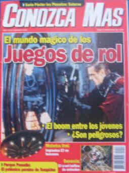 CONOZCA MAS magazine cover August 2001