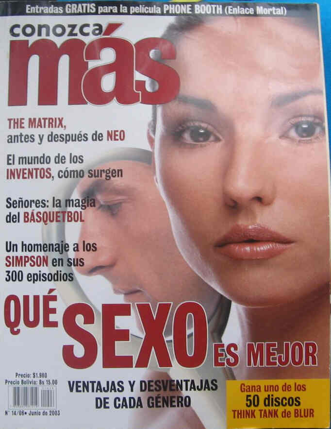 CONOZCA MAS magazine cover June 2003