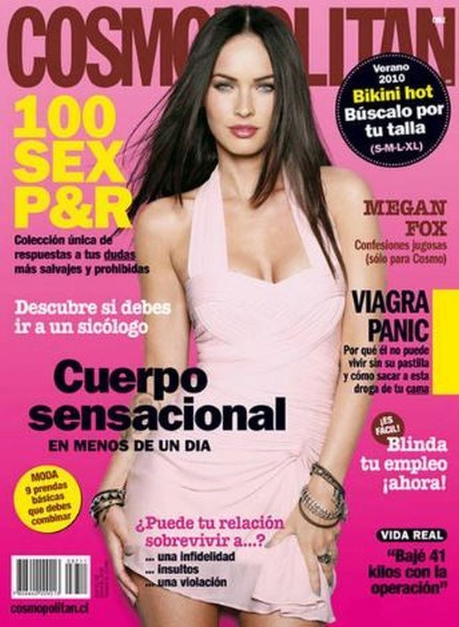 COSMOPOLITAN CHILE magazine cover  October 2009