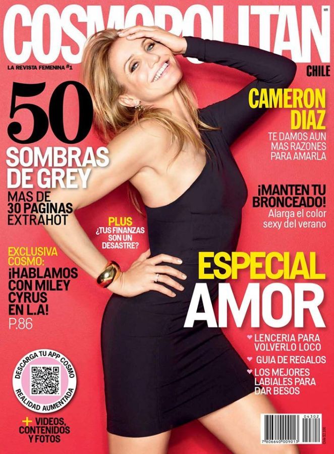 COSMOPOLITAN CHILE magazine cover  February 2015