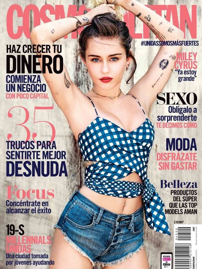 COSMOPOLITAN MEXICO magazine cover  October 2017