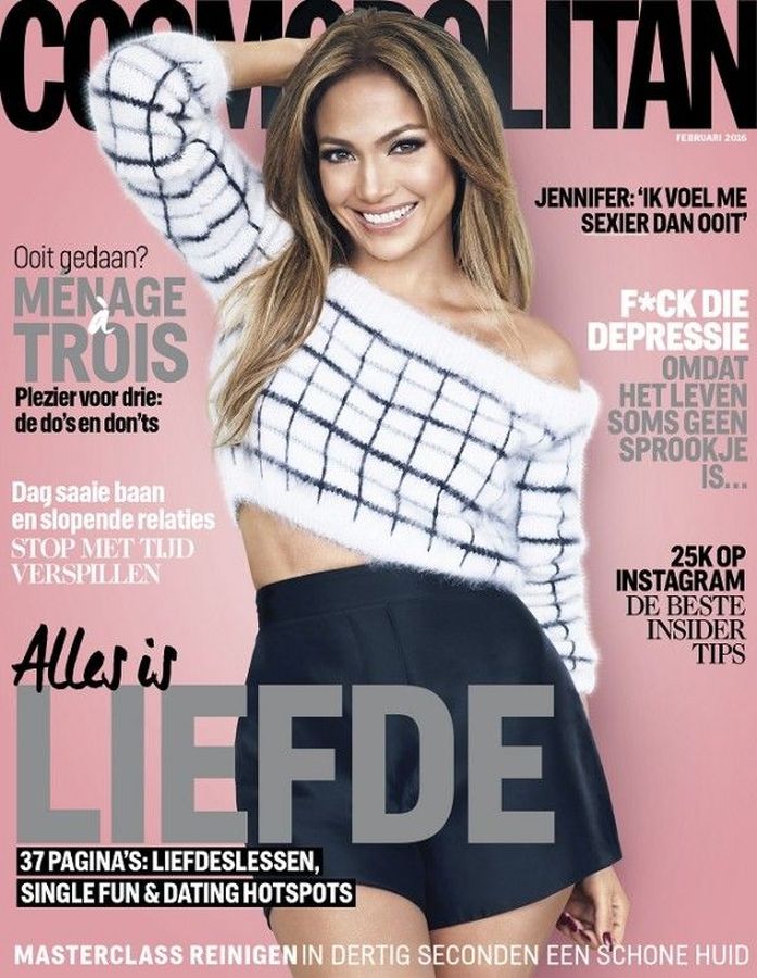 COSMOPOLITAN NETHERLANDS magazine cover  February 2016