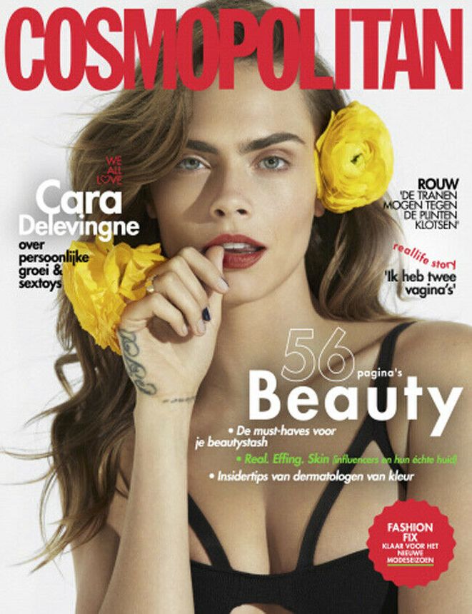 COSMOPOLITAN NETHERLANDS magazine cover  October/November 2021
