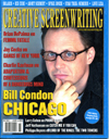 CREATIVE SCREENWRITING magazine side cover Issue 46  Vol 9 # 6 November/December 2002
