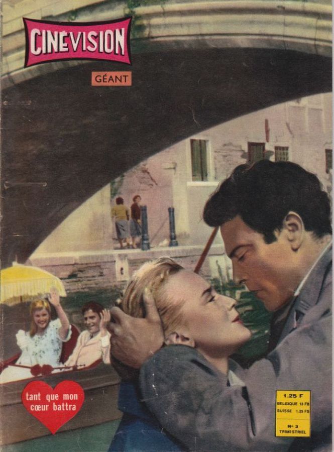 CINEVISION magazine side cover Issue 3   1963