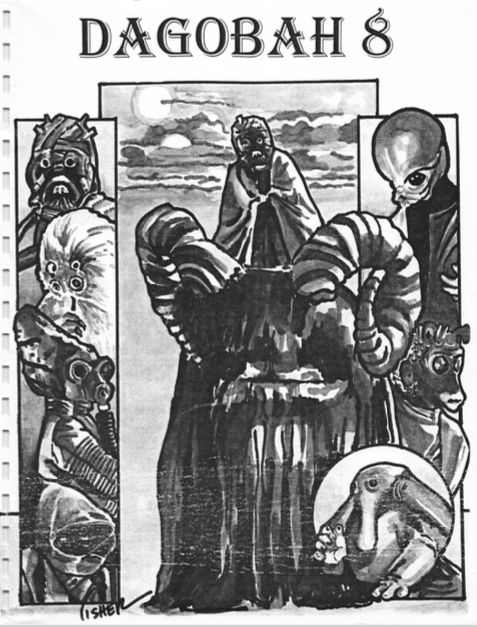 DAGOBAH magazine side cover Issue 8  1995