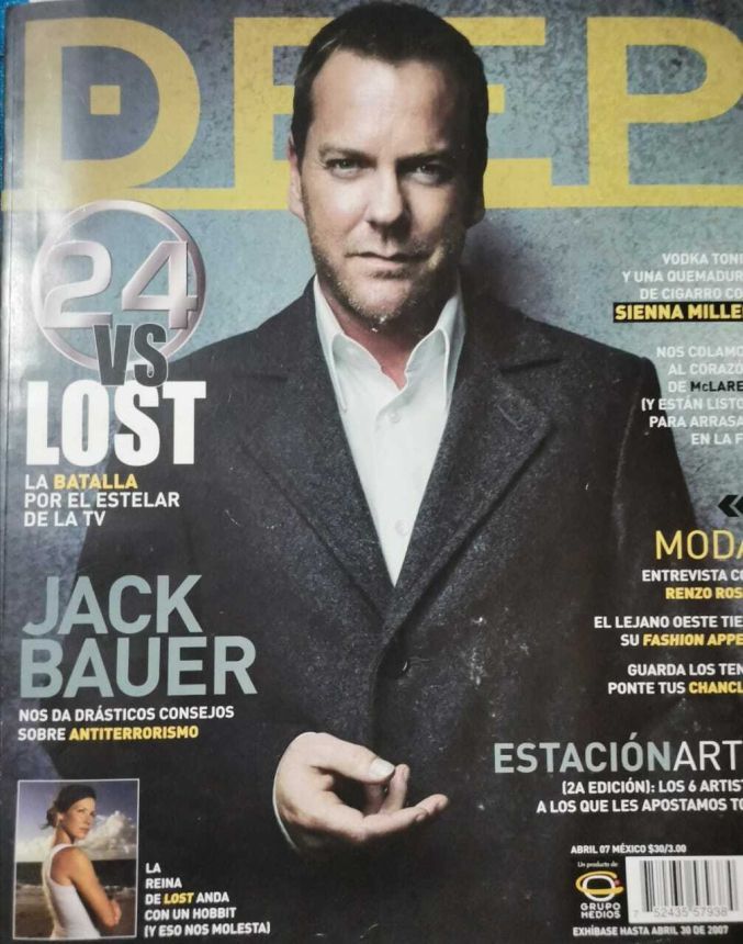 DEEP magazine cover  April 2007