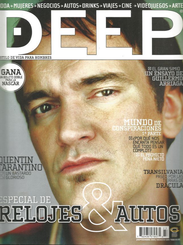 DEEP magazine cover  September 2009