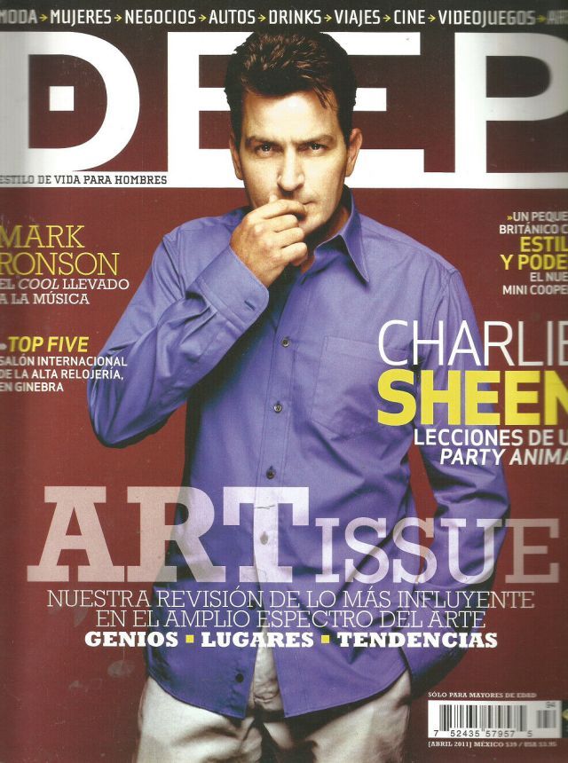 DEEP magazine cover  April 2011