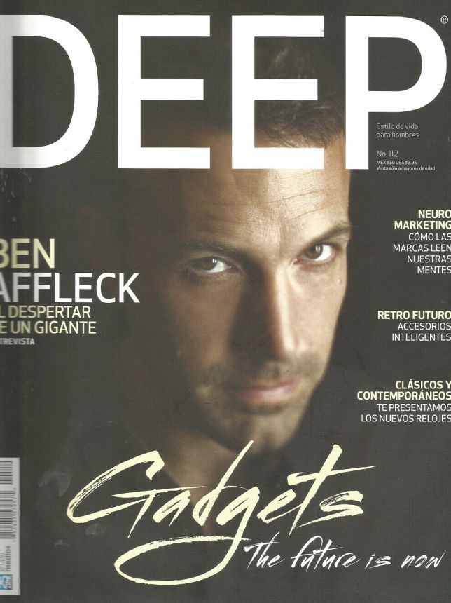 DEEP magazine cover  November 2012